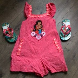 Disney Elena Romper w/ Sandals